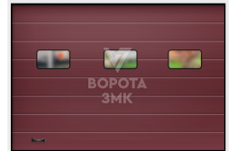 Въездные ворота 2125×3000 ЗМК-3109